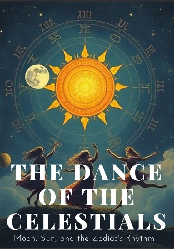 The Dance of the Celestials Moon, Sun, and the Zodiac's Rhythm